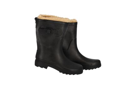 Bottes de pluie en caoutchouc rembourrées pour femmes — 6