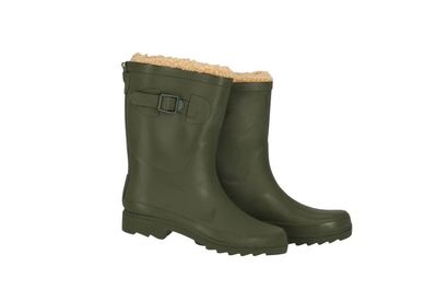 Bottes de pluie en caoutchouc rembourrées pour femmes — 7