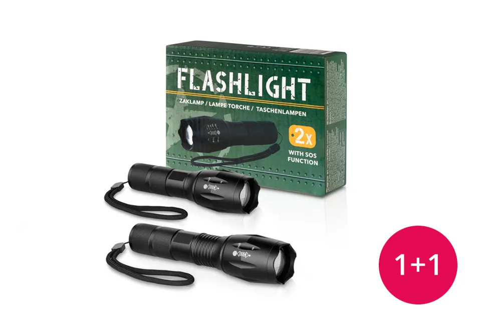 Military flashlight