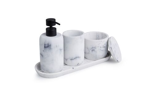 4-teilis Luxus Set Seife