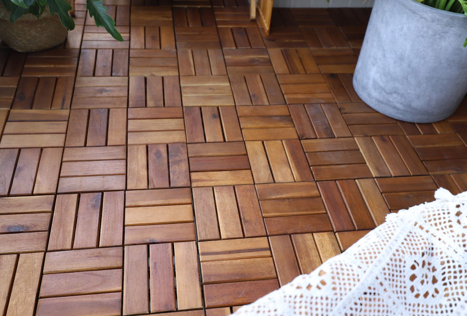 Mattonelle per terrazzo