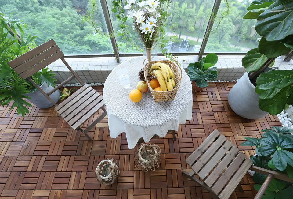 Dalles de terrasse