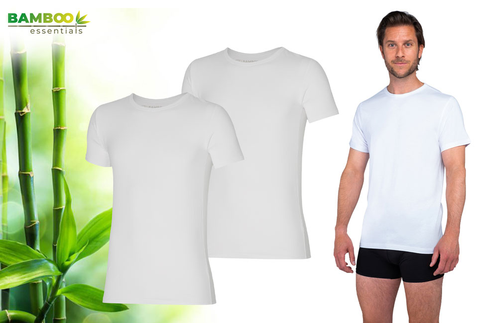Two soft bamboo T-shirts