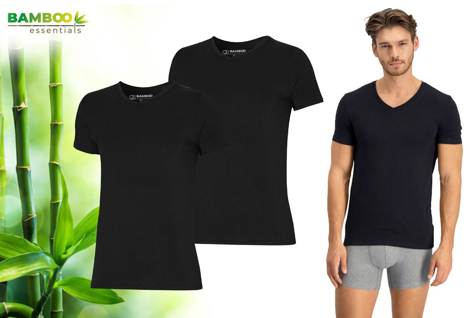 Two soft bamboo T-shirts