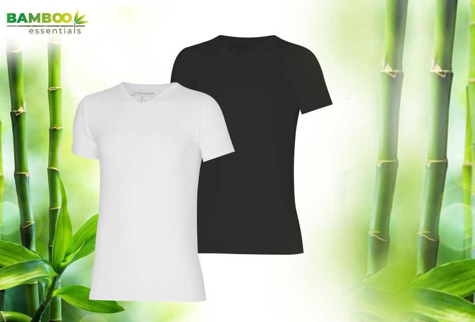 Two soft bamboo T-shirts