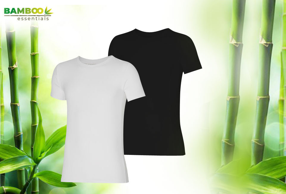 Two soft bamboo T-shirts