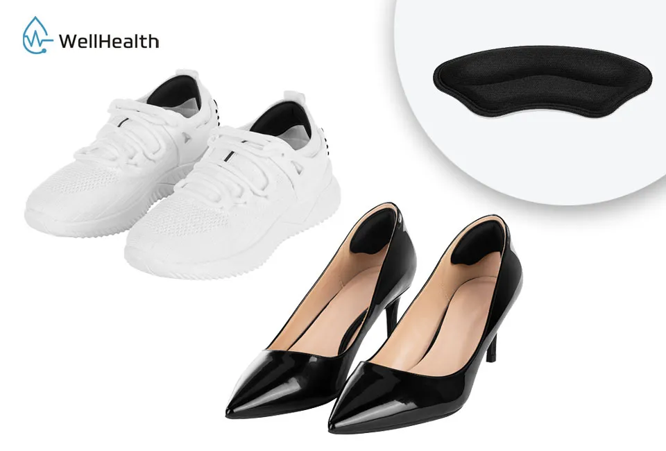 Self-adhesive heel protectors