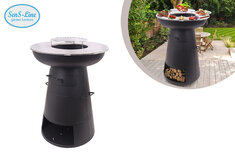2-in-1 barbecue
