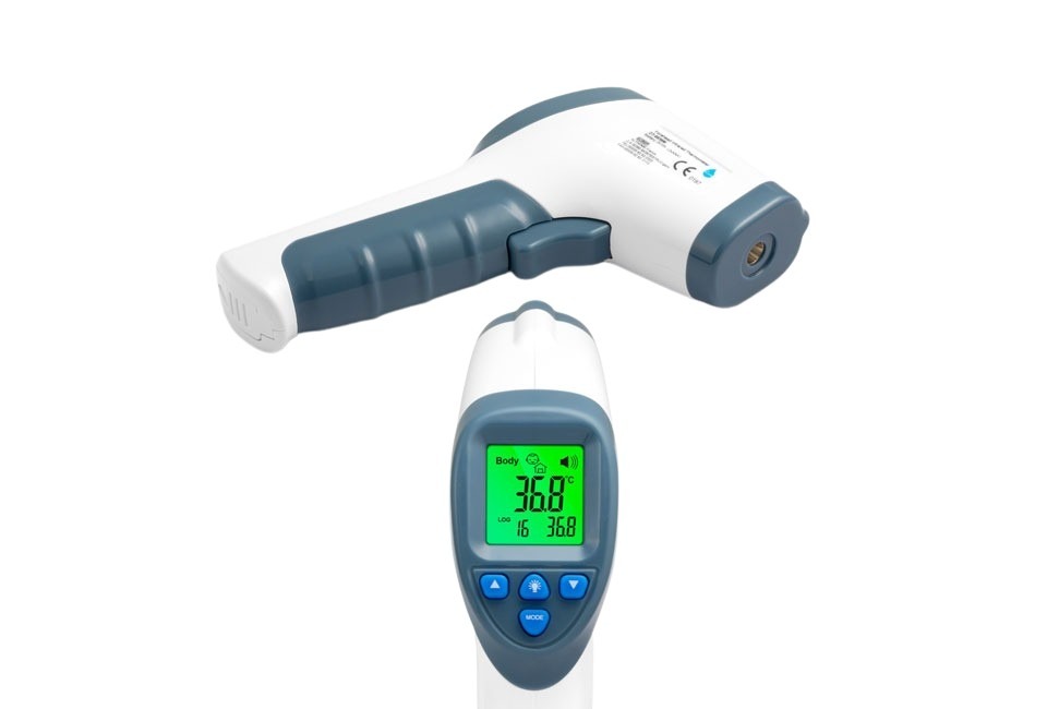 Thermomètre sans contact à infrarouge - prise de température rapide et  fiable