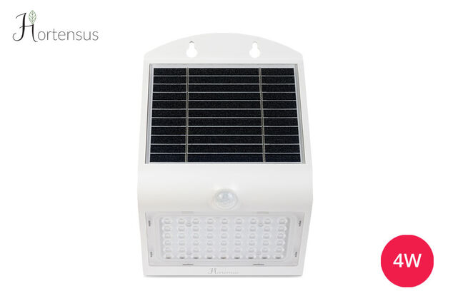 Aplique LED Solar 4W Con Sensor Movimiento IP44 • IluminaShop