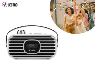 DAB+ radio met Bluetooth en alarmklok