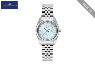 Elegante orologio da donna dal design classico di Christophe Duchamp — 15