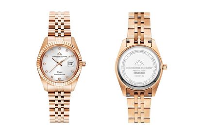 Elegante orologio da donna dal design classico di Christophe Duchamp — 38