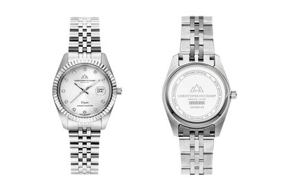 Elegante orologio da donna dal design classico di Christophe Duchamp — 37