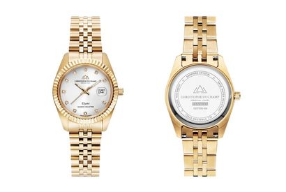 Elegante orologio da donna dal design classico di Christophe Duchamp — 29