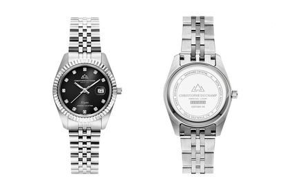 Elegante orologio da donna dal design classico di Christophe Duchamp — 34