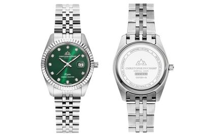 Elegante orologio da donna dal design classico di Christophe Duchamp — 35