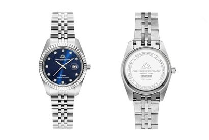 Elegante orologio da donna dal design classico di Christophe Duchamp — 30