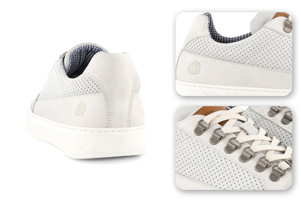 Chaussures sportives en cuir pour hommes