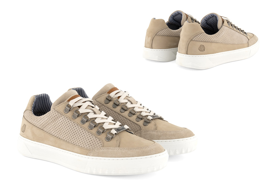 Chaussures sportives en cuir pour hommes