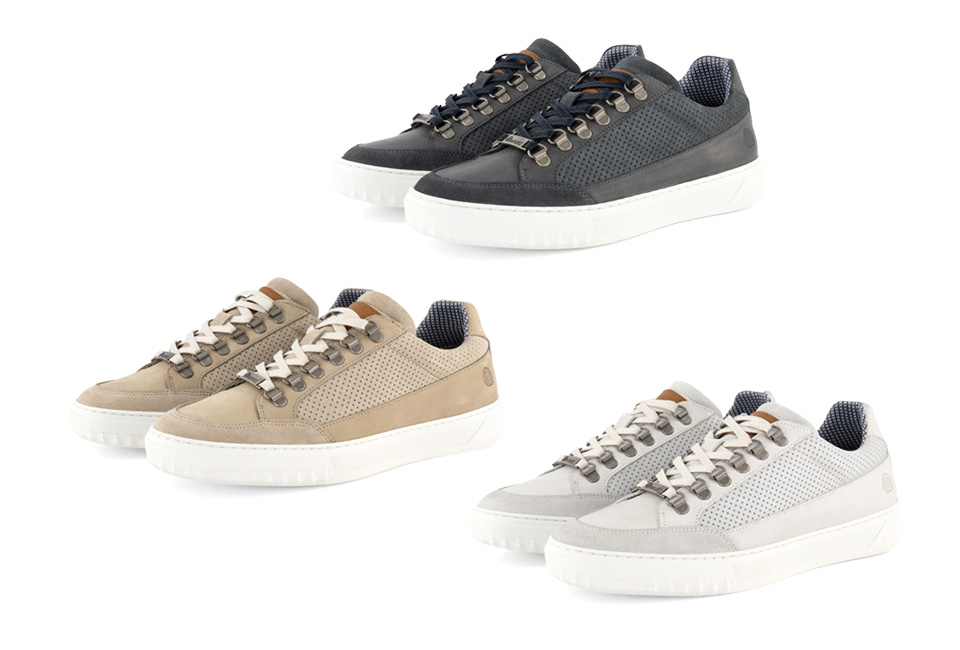 Chaussures sportives en cuir pour hommes