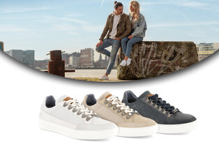 Chaussures sportives en cuir pour hommes — 12