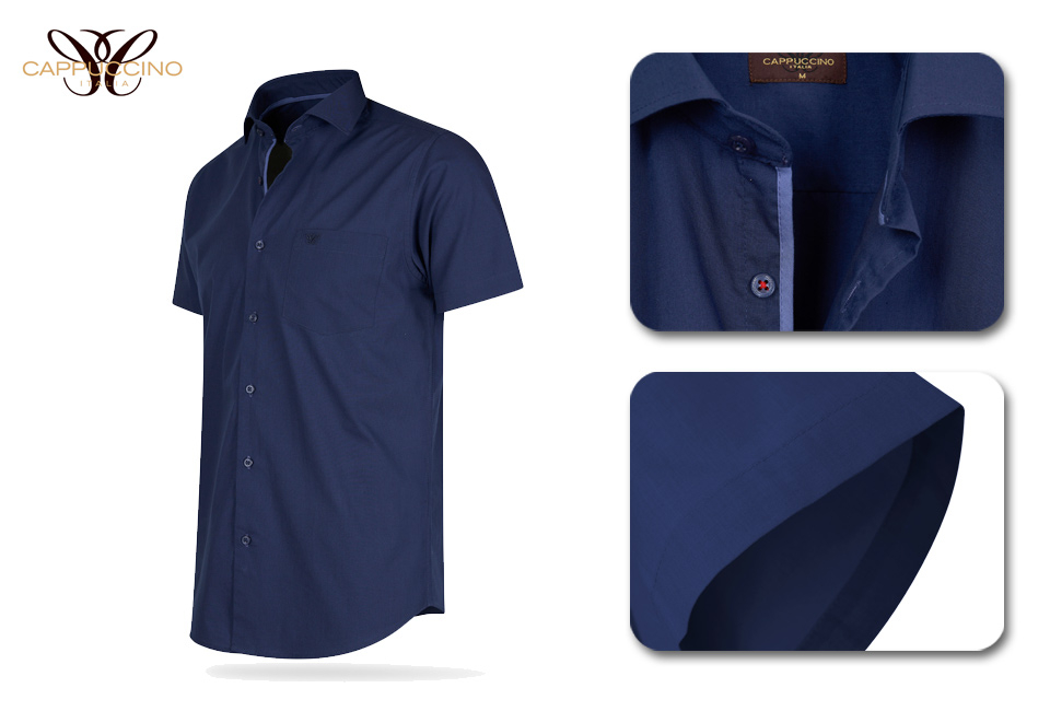 Cappuccino short-sleeved summer shirts