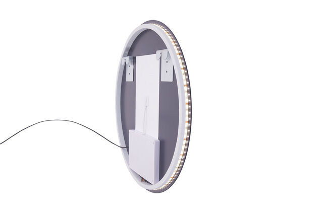 Miroir LED rond et élégant avec fonction anti-condensation