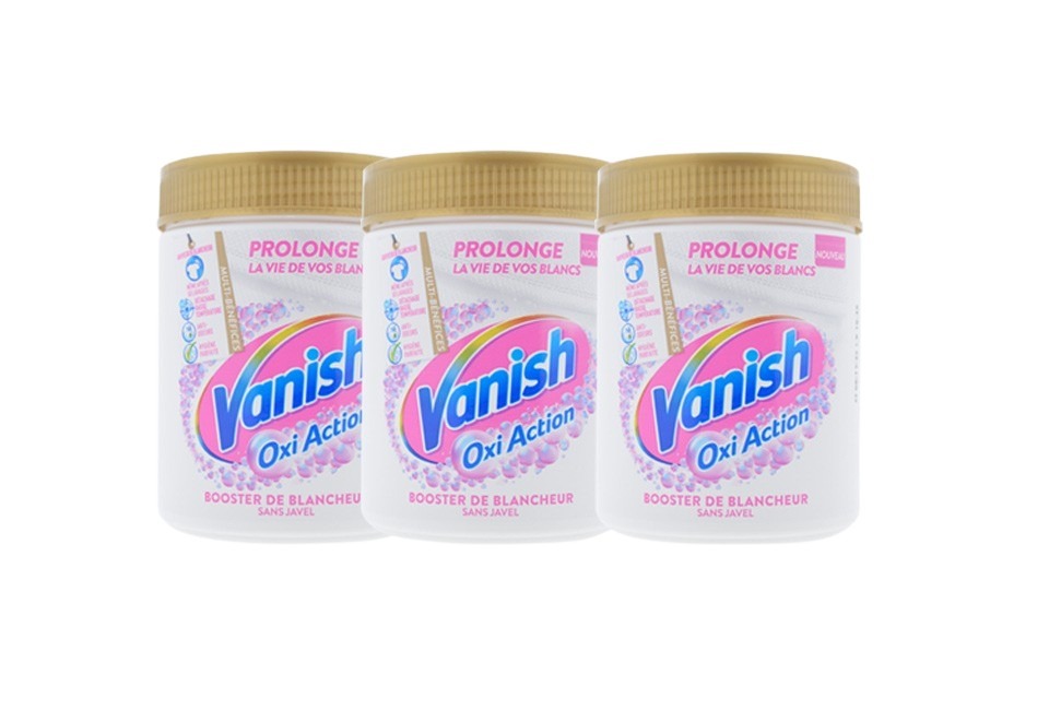 Megapack Vanish Oxi Action booster de poudre &agrave; laver