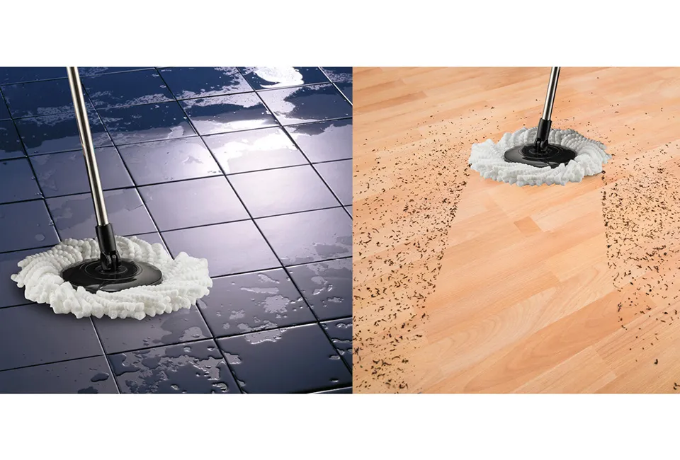 Mopping system with wringing function