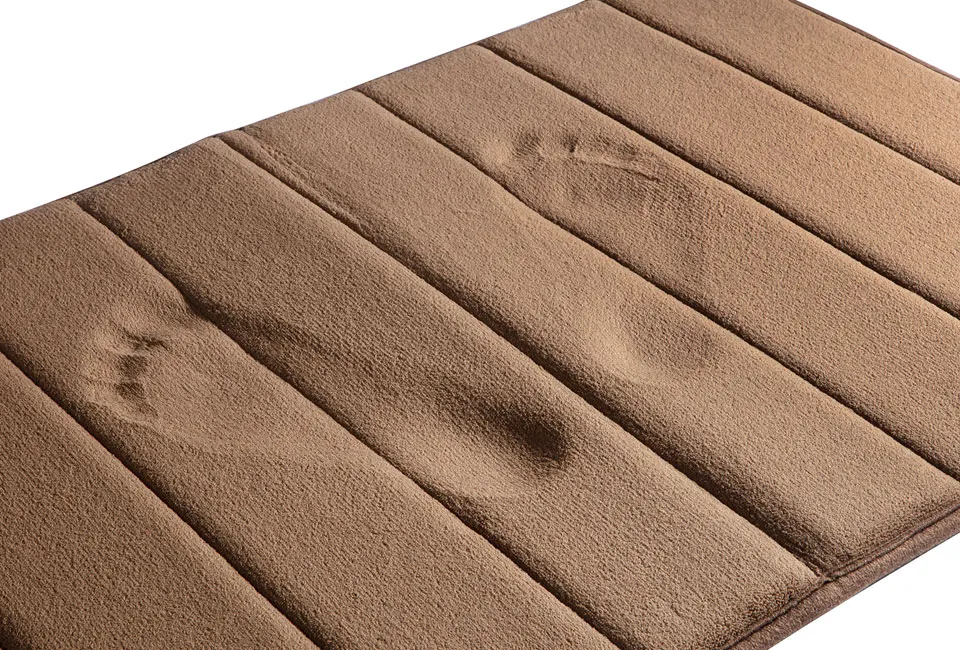 Tapis de bain doux et antid&eacute;rapant
