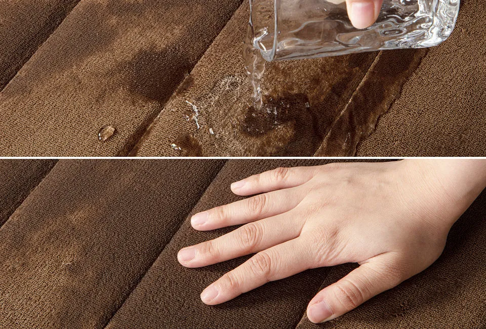 Tapis de bain doux et antid&eacute;rapant