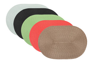 Ensemble de 6 sets de table tressés disponibles en plusieurs coloris — 2