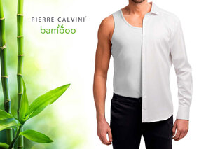 2-pack Pierre Calvini onderhemden met bamboevezels voor heren en dames — 6