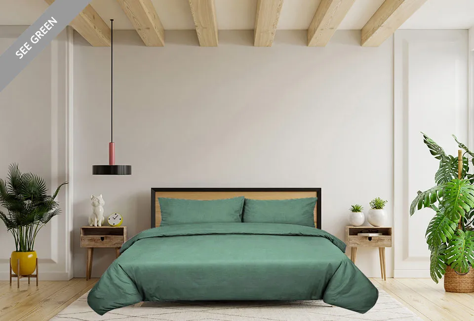 Cotton duvet cover