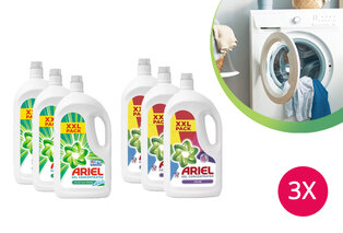 Mega packet Ariel liquid laundry detergent