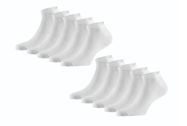 10 paires de socquettes en bambou pour hommes et femmes