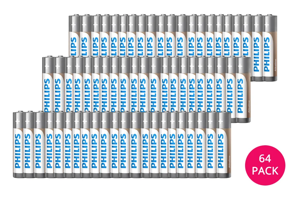 Megapack Philips Alkalibatterien