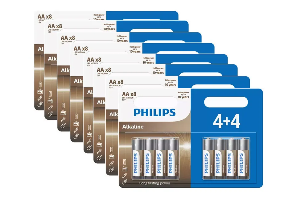 Megapack Philips Alkalibatterien