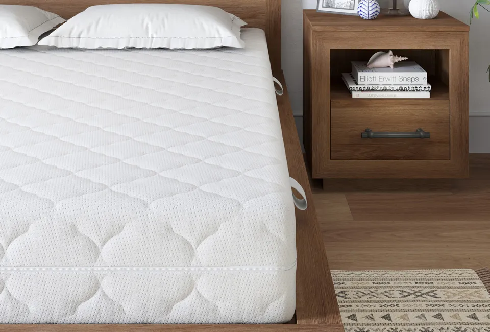Matelas &agrave; ressorts ensach&eacute;s