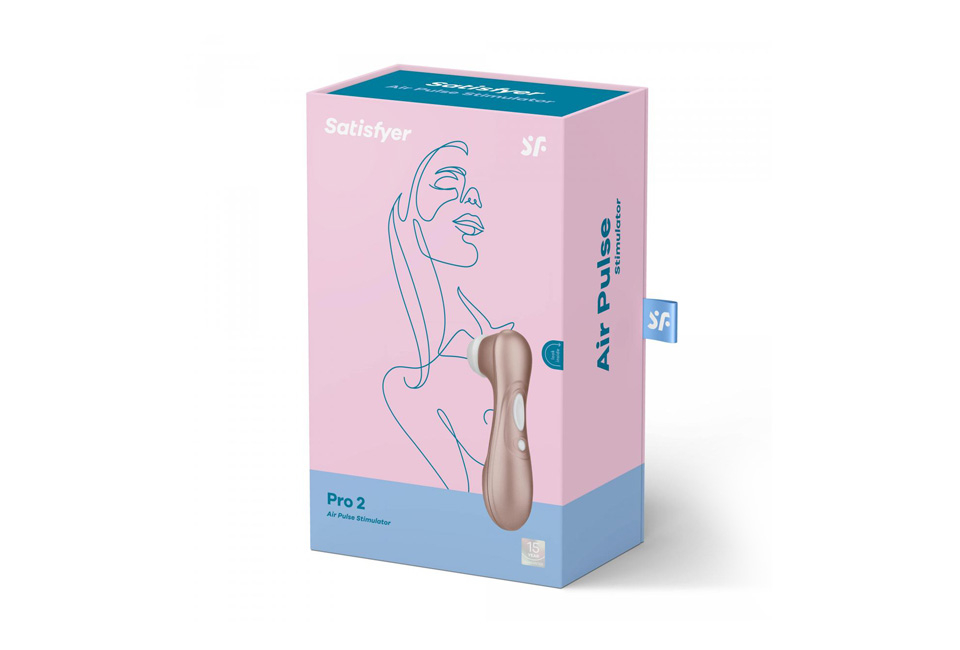 Vibratorn Satisfyer Pro 2 + glidmedel och reng&ouml;ringsmedel