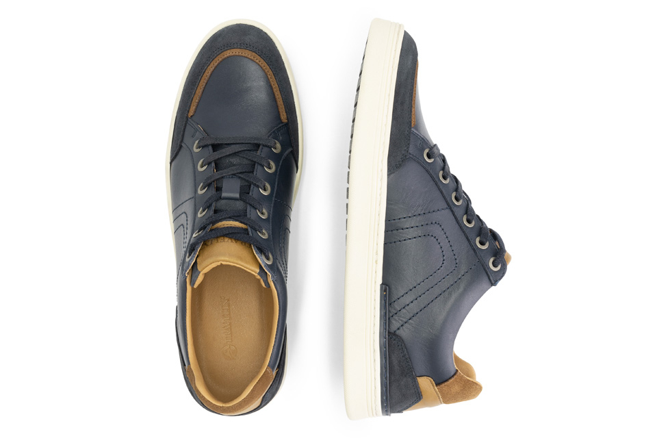 Chaussures en cuir de la marque Travelin pour hommes Outspot