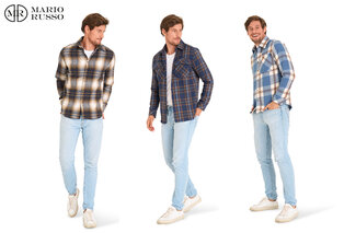 Mario Russo overhemd voor heren — 2