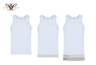 Lote de 5 camisetas interiores extra largas Capuccino para hombre — 2