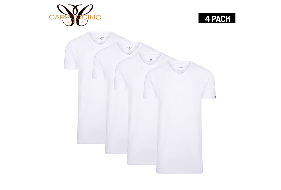 4 extra lange T-shirts