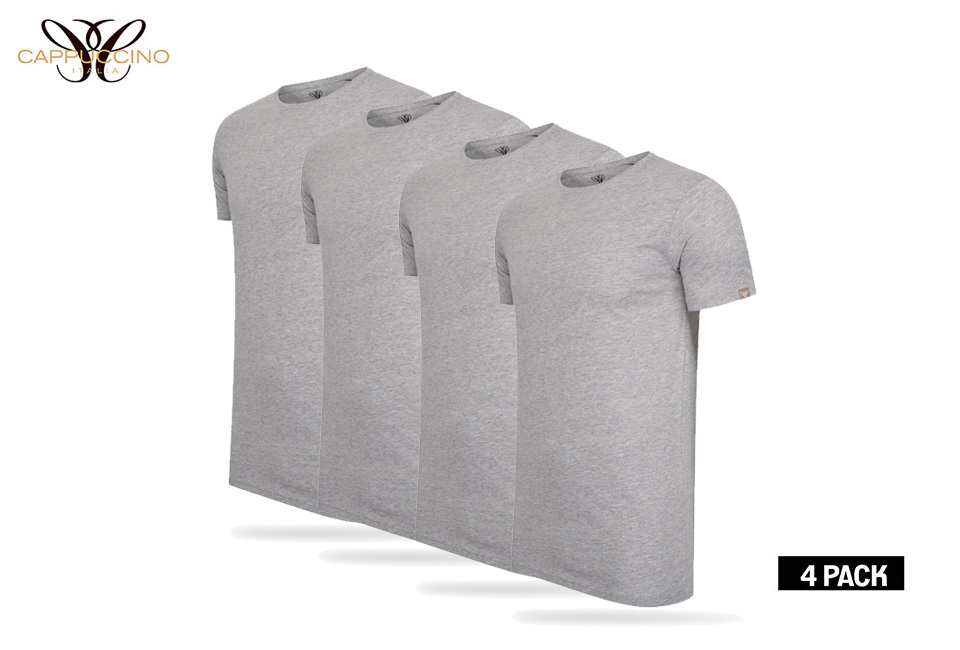 4 extra lange T-shirts