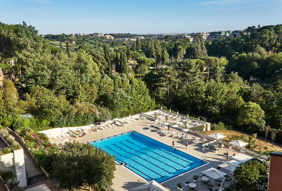 Verblijf met ontbijt in Hotel Villa Pamphili in Rome