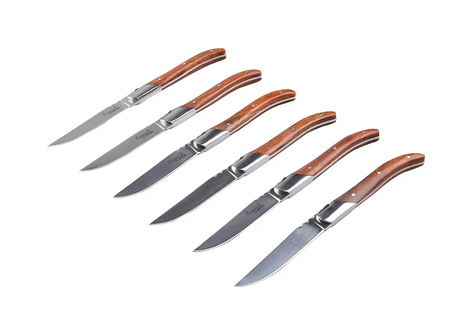 Set de 6 cuchillos fileteros Laguiole
