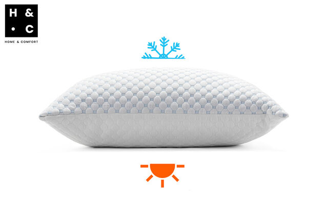 Perfect Sleep Kopfkissen mit herausnehmbarem Memory-Schaum