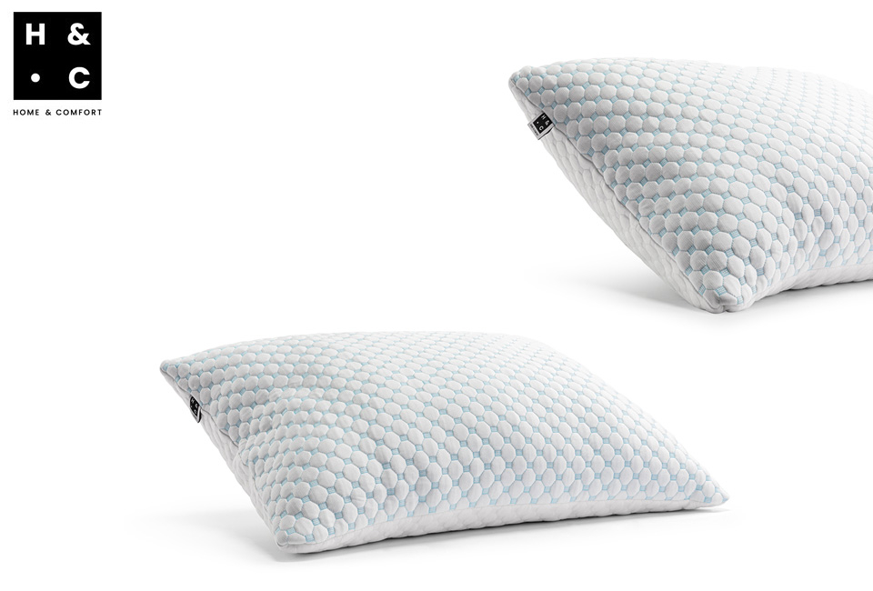 Perfect Sleep pillow with removable memory foam 2 pieces